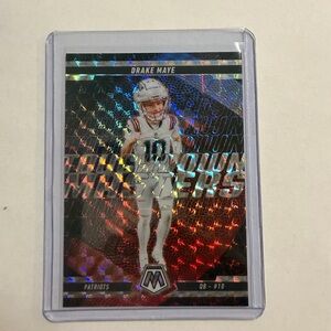 🏧2025 Panini Mosaic - Touchdown Masters Drake Maye #9 Mosaic Prizm